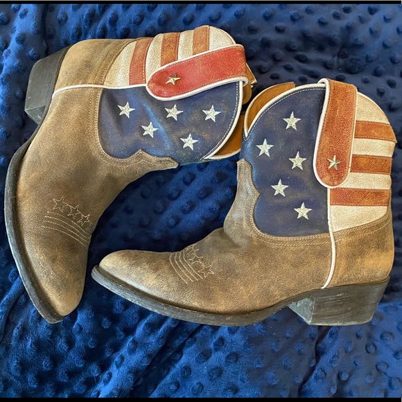 American shorty cowgirl boots - Picture 1 of 6